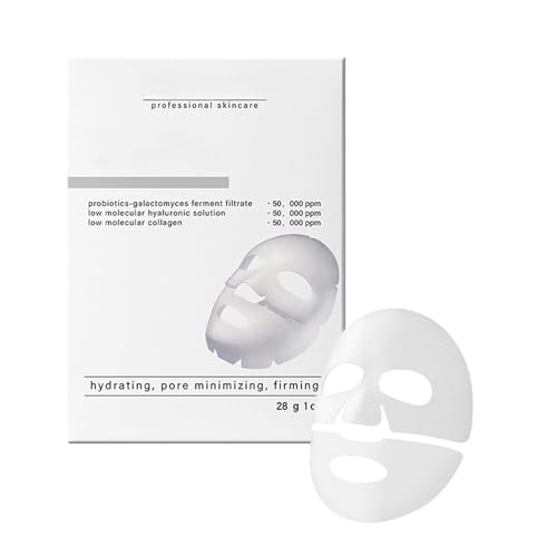 Mascarilla Hidratante Nifora, Mascarilla de Bio-Colágeno Nifora, Mascarilla Hidratante de Noche para Piel Suavizada y Sensible. Refina los Poros, Reafirma y Alivia la Piel Sensible. (1Box)