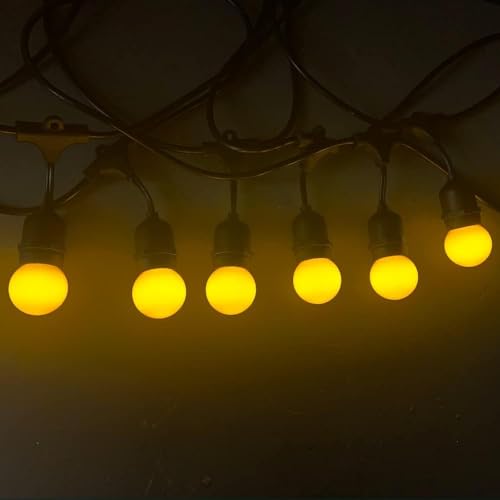 Ampoule LED E27 jaune g45 basse consommation 2W équivalent 20W - 4