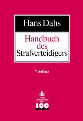 Handbuch des Strafverteidigers Handbuch des Strafverteidigers