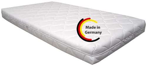Latex Matratze 60 x 120 x 11 cm Kinder Baby Latexkernmatratze Latexmatratze Weiss