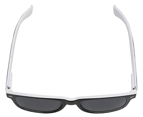 OWL Womens and Mens Sunglasses Stylish Fashion Two-Tone Frame with Smoke Lens2