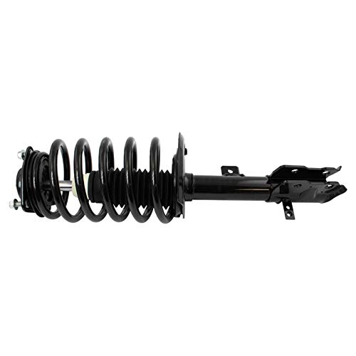Image of TRQ Front Driver and Passenger Side Strut and Spring Assembly Set | For 12-17 Jeep Patriot Latitude 4 Wheel Drive 12-17 Patriot Limited 4 Wheel Drive 11 Latitude X