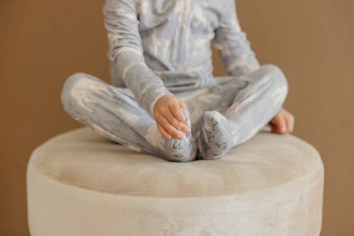 Image of Copper Pearl Baby Zip-Up Footie Pajamas - Soft Stretchy Sleep and Play Footies for Boys and Girls