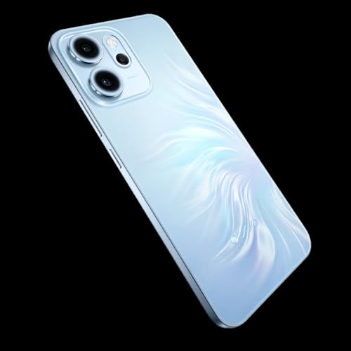 موبايل أوبو رينو 14F شبكة الجيل الخامس 5G رام 12 جيجابايت روم 256 جيجابايت، لون أوبال بلو