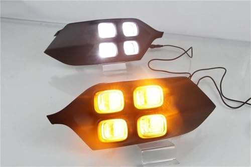 Feux jour avec clignotants Mitsubishi Pajero Sport 2016-2019 LED blanc