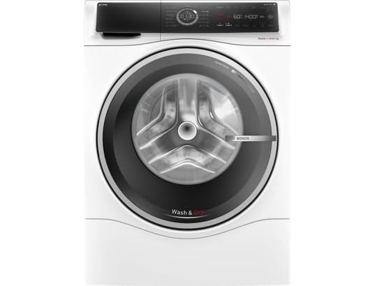 Bosch WNC254A0FR, Series 8, Washer dryer, Free installation, 10.5 kg, 1400 rpm, White