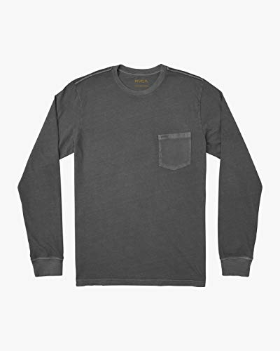 RVCA Men's PTC Pigment Long Sleeve Crew Neck Pocket T-Shirt2