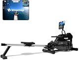 VirtuFit Rudergerät Serie – Klappbares Rudergerät für Zuhause – Magnetisches oder Wasser-Widerstandssystem – Indoor Heimtrainer Rower – Fitnessgerät für Ausdauertraining (Row 900)