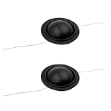HUMARH 2-Pack Silk Dome Tweeter Diaphragm, 1 Inch, 25.4mm, Replacement Part for Mission 753 770 710 703 701 752 753 770, KEF Cresta III, Carina II, Paradigm HF-PER-02, (8 Ohm)