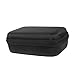 LOLIPPYY Custodia Organizer EVA per Hard Disk e Accessori Elettronici Protettiva e Resistente con Scomparti per Cavi USB Auricolari e Dispositivi da Viaggio Nero immagine