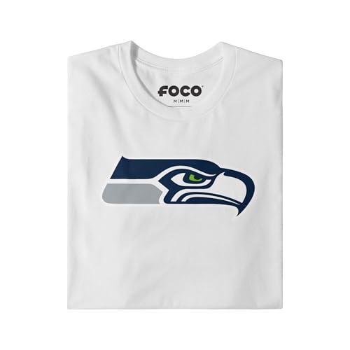 Image of FOCO Men's NFL Team Primary Logo Black Short Sleeve T-Shirt