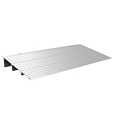EZ-ACCESS - Threshold Ramps for Doorways - Portable Wheelchair Ramp for Home Steps, Aluminum Door Threshold Ramp for Sliding Doors, Walker & Wheelchair Access - Adjustable Modular Transitions, 3' Rise