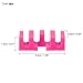 PATIKIL Badminton Stringing Racquet Load Spreader, 2 Pack Embedded Racket High Pounds Load Adapter Protector Stringing Machine Tool, Pink/Blue