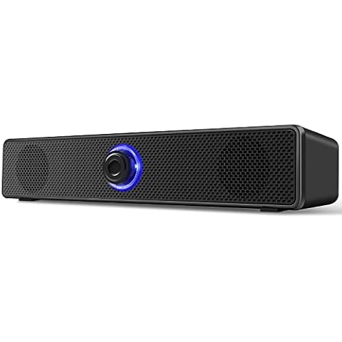TAOTOSUNE Computer Speakers, USB Powered PC Speakers Wired Stereo Desktop Speakers for Computer, Desktop, Laptop, PC, Pad, Cellphone [2024 Version] Cover