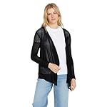 Volcom Womens Go Go Wrap Open Front Cardigan Sweater (Regular & Plus Size) - Image 3