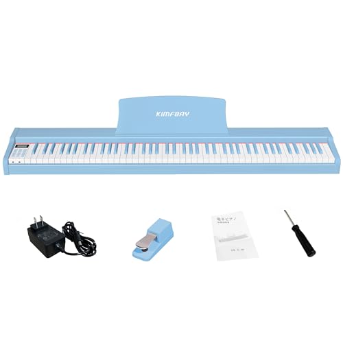 KIMFBAY �d�q�s�A�m 88���� ��� �ؐ� �d�q �s�A�m 88�� �|�[�^�u���s�A�m Piano ���S�� �y�_���t�� MIDI�Ή� �u���[
