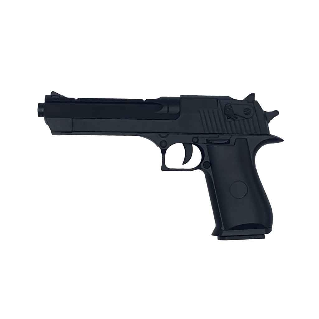 THE REPLICANT Réplique Airsoft Heavy 50 Spring/Pistolet à Billes 6mm en ABS Noir/Puissance 0,5 Joule/Chargeur 14 Coups/Longueur 19cm