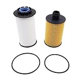 OXCANO 68235275AA Fuel Filter and 68229402AA Oil filter Replacement for Ram 1500 2014-2019 3.0L V6
