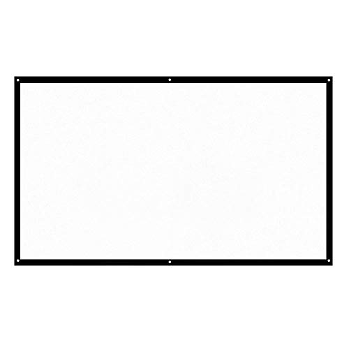 Écran de projection pliable 60 pouces toile blanche dacron 16:9 vidéo projecteur - 7