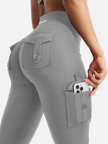 Image of YEOREO CoreFlex Women Workout Flare Leggings