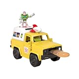 Fisher-Price Imaginext Disney and Pixar Toy Story Pizza Planet Truck with 3-inch Buzz Lightyear & Alien Friend Action Figures, Toy Vehicle & Pizza Projectile Accessories