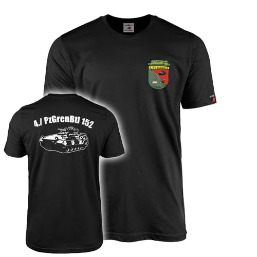 T-shirt 4ème compagnie PzGrenBtl 45879 pour passionnés de l'armée