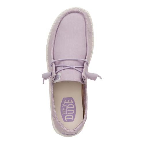 Image of HEYDUDE Women's Wendy Stretch Canvas Slip On Shoes | Easy On Loafer