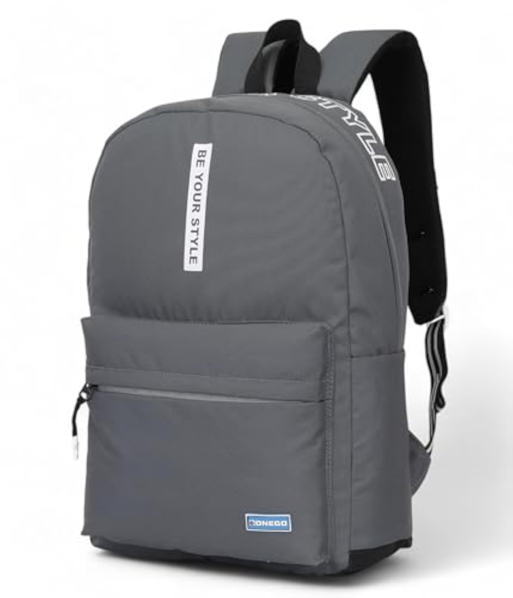 Water-Resistant Laptop Backpack, 26L, Fits 15.6-inch, Grey