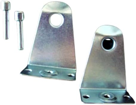 HomeAmore (1 Pair) 2" Horizontal Blinds Metal Hold Down Brackets