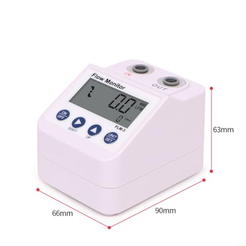 Medidor de flujo de filtro de agua y monitor de caudal para purificación digital 4