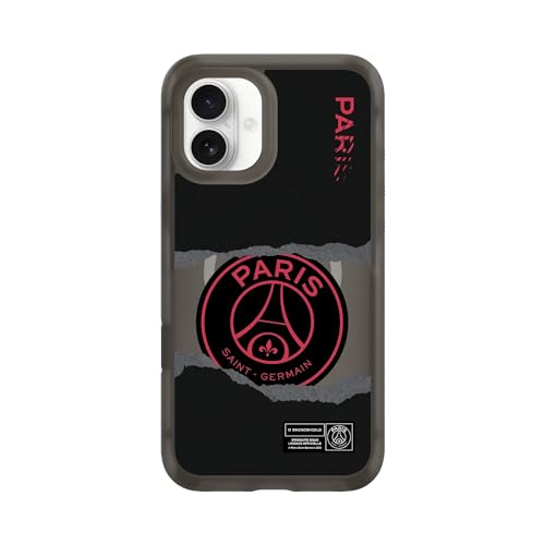 Coque iPhone 16 Plus MagSafe RhinoShield PSG design officiel et protection militaire haut de gamme