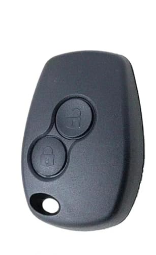 Coque clé voiture Renault Clio 3 Twingo Dacia boîtier 2 boutons montage simple sans outils