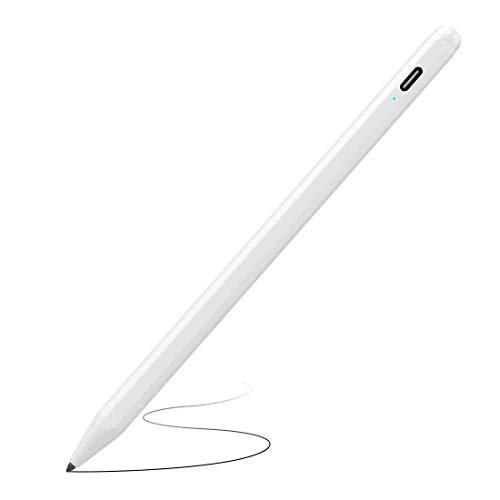 BoxWave Active Pencil Stylus for iPads - Winter White, Stylus Pen for Smartphones and Tablets