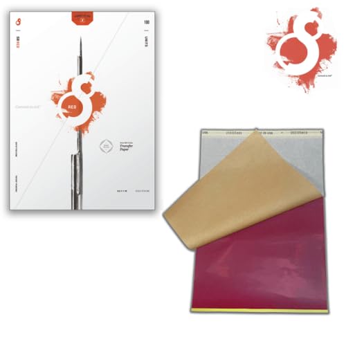 Papel Ectográfico para Stencil S8 Red Box100 Hojas