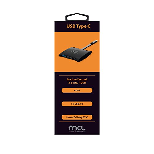 3 Port HDMI Docking Station, black - Image 3