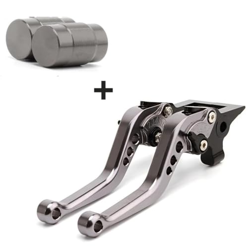 Palancas de freno cortas para Duke 390 y RC 125 motocicletas en negro naranja 5