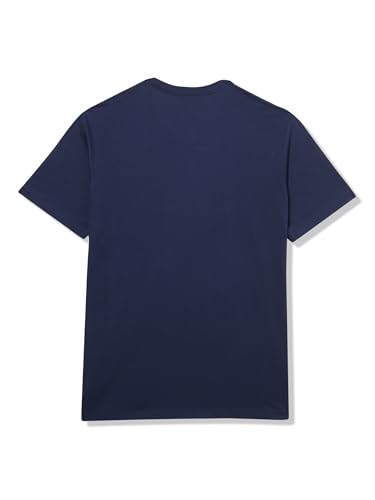 Image of Lacoste Men's Tall Fit V-Neck Short Sleeve Regular Fit Pima Cotton T-Shirt