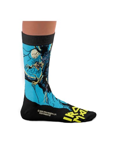 Sock Affairs Iron Maiden Offiziell lizenziertes Produkt Geschenkidee für Metal-Fans Baumwollsocken 2 Größen 3640 und 4146