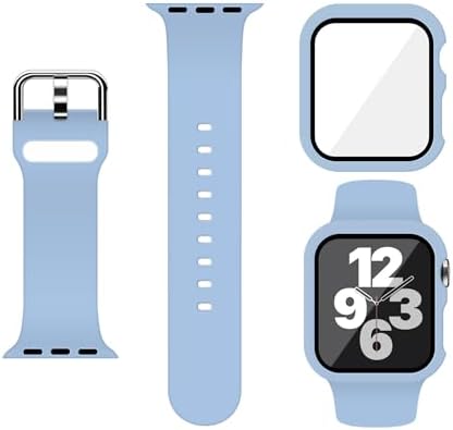 XFEN Band & Case with Screen Protector for Apple Watch 40mm SE Series 6/5/4