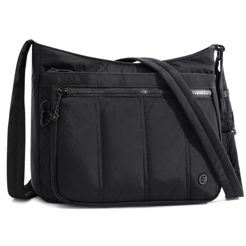 Image of Nylon Crossbody Bag for Women, Lightweight Shoulder Travel Purse