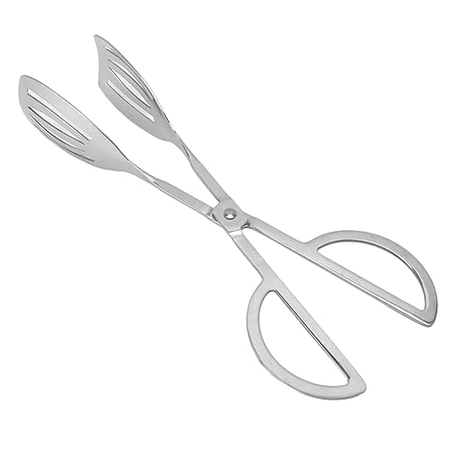 Pinze da Servizio, Pinze da Buffet in Acciaio Inossidabile Pinze da Insalata con Manici a Forbice Pinze da Portata per Catering per Feste Pinze da Portata per Dolci Pinze per Pane Pinze a Forbice(#1)