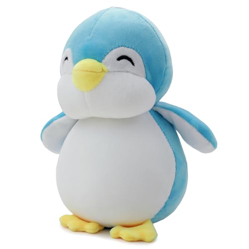 Image of Soft Blue Snowy Plush Toy for Kids Stuffed Soft Toy with Cute Hug-Friendly Plush for Babies, Toddlers & Children Safe, Lightweight & Easy to Clean(30CM)