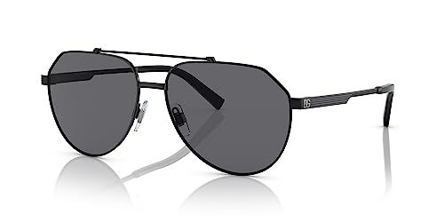 Dolce & Gabbana DG2288-110681 Sunglasses Black w/Grey Polar 59mm