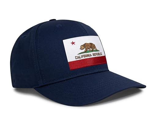 Image of International Tie State Hat for Men and Women, Adjustable Snapback Trucker Baseball Cap with Embroidered Patch