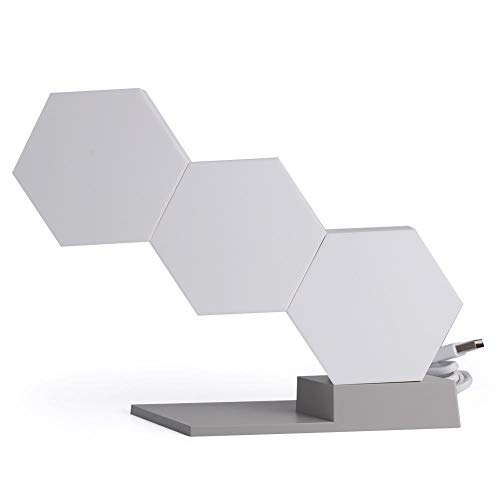 Chansted LifeSmart lámpara de cuantum con Control de Voz Hexagonal, para Bricolaje, con WiFi, luz Nocturna