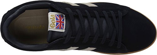 Image of Gola Equipe Suede - Sneakers for Men - Contrasting Wingflash - Heel Return - Durable Cupsole - Low Silhouette