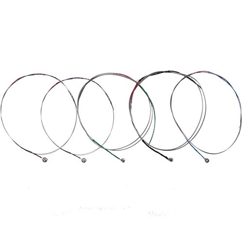 QINGGE Full Size Violin Strings set Wire rope string for Beginner,Student violin Replacement