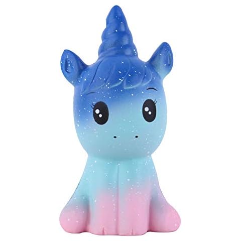 Anboor Squishies Unicorn Horse Galaxy Squishy Slow Rising Squeeze Toys Stress Relief Kawaii Squishies Animal Toys Prime Gift Collection for Kids Cover