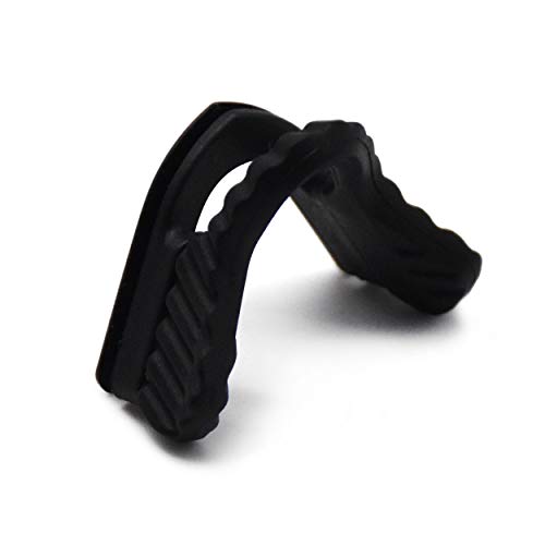 SOODASE Noir Remplacement des plaquettes nasales Pour Oakley M Frame Sweep/Heater/Hybrid Series Des lunettes de soleil