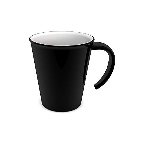 Ornamin Taza de CAF, Negro Cover